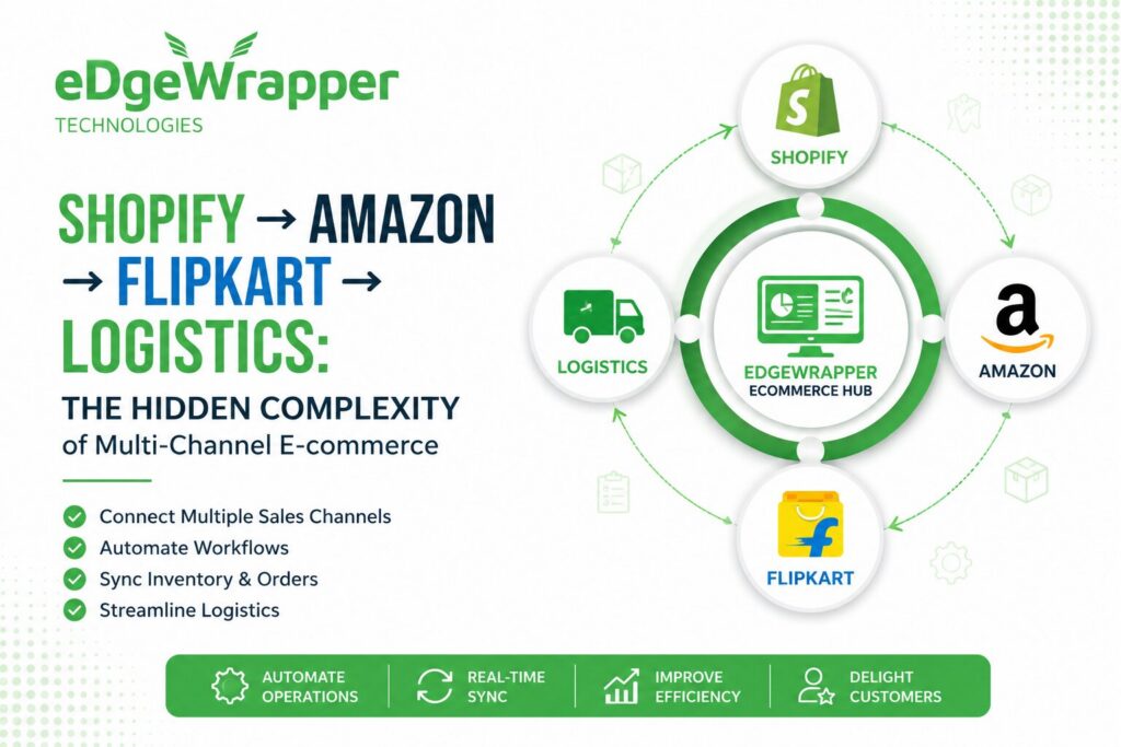 Shopify → Amazon → Flipkart → Logistics: The Hidden Complexity of Multi-Channel Ecommerce